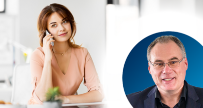 VDIV Immobilienverwalterin im Kontakt mit Referent