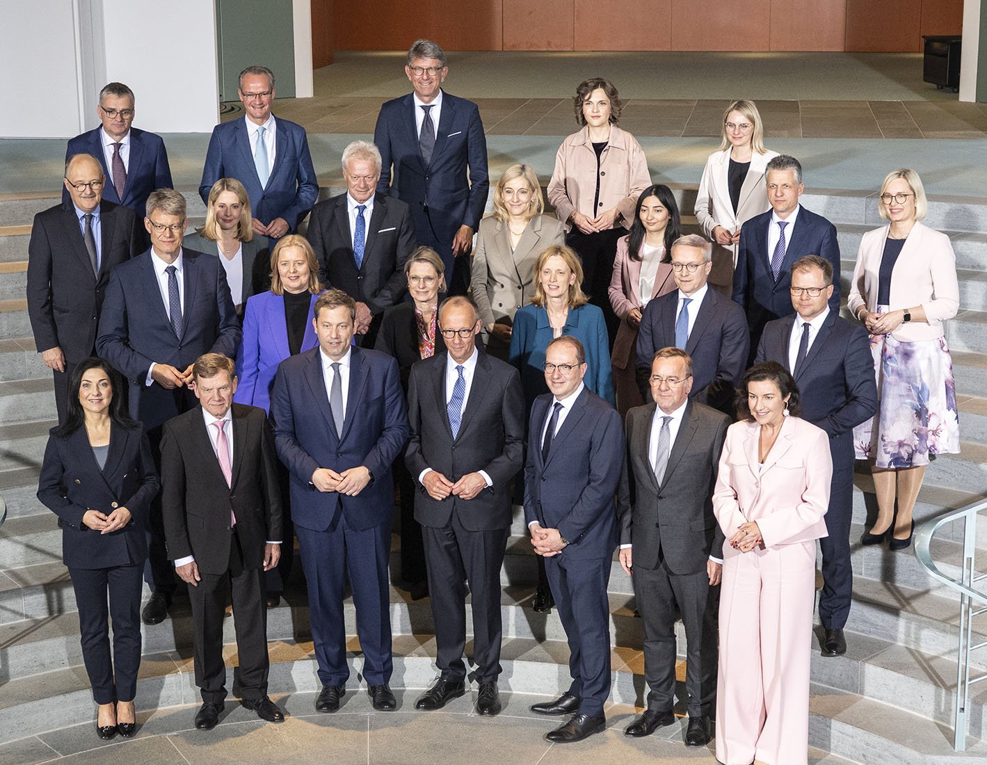 Minister Bundeskabinett Gruppenfoto