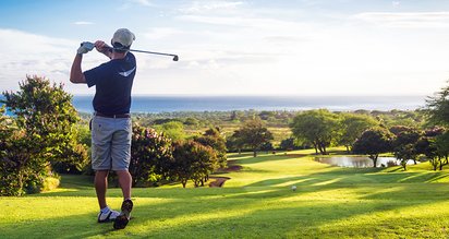 Abschlag beim VDIV-Golf-Cup