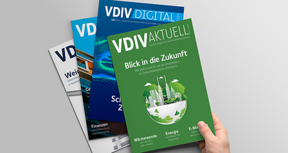 Das Mitgliedermagazin VDIVaktuell für Immobilienverwaltungen