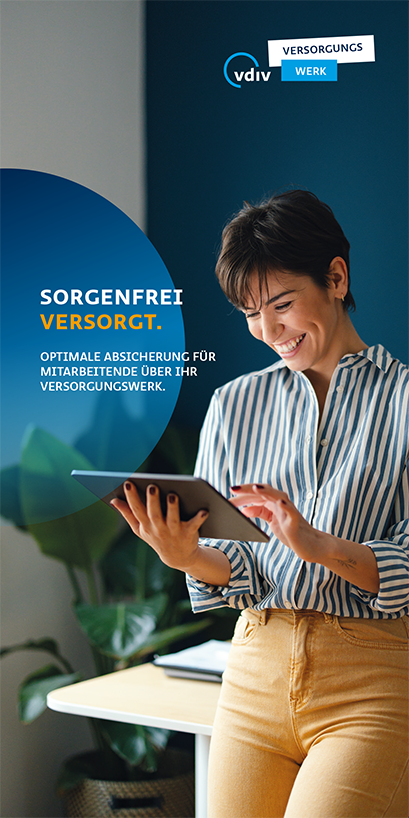 Flyer Versorgungswerk VDIV
