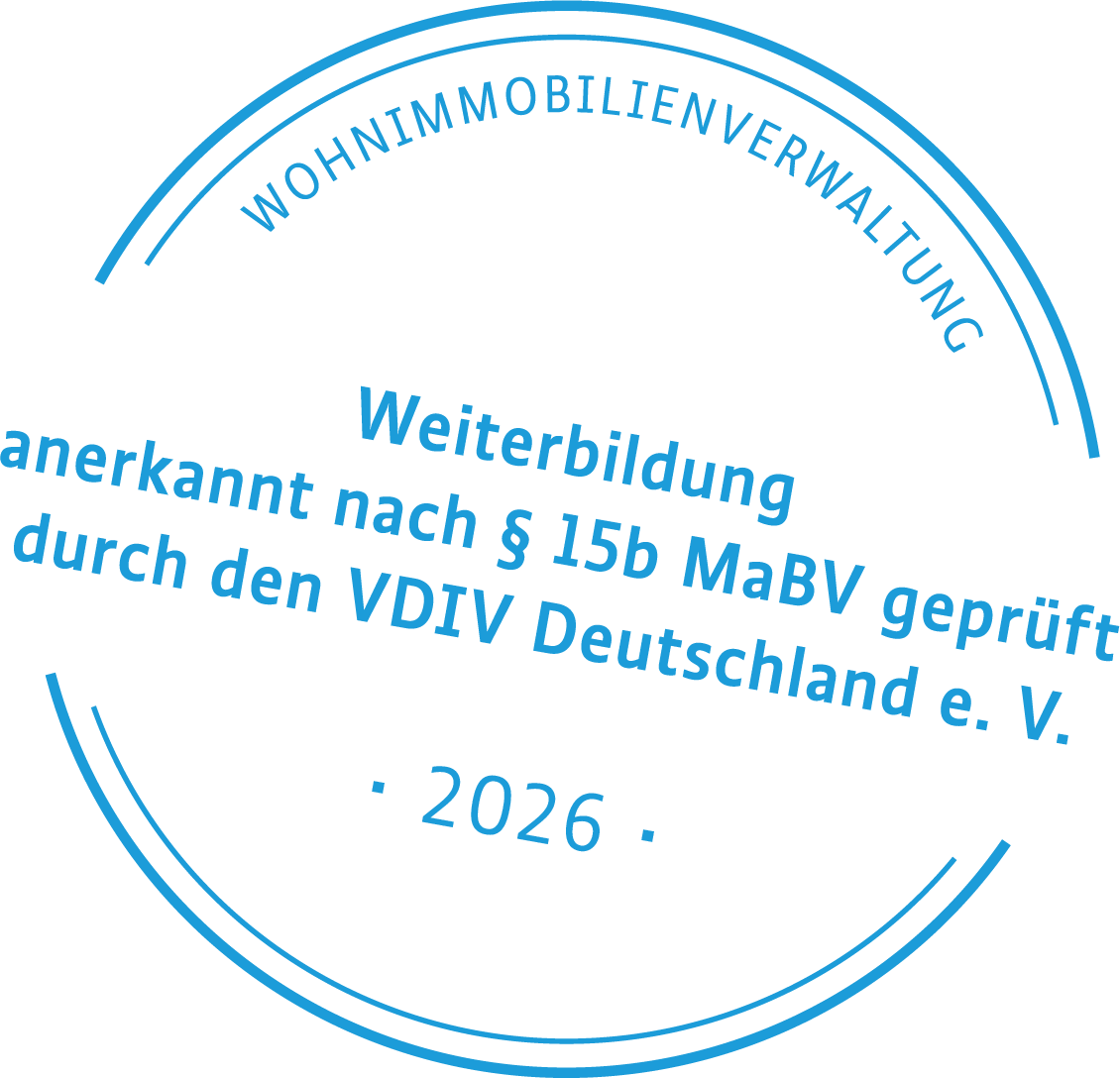 Siegel Weiterbildung Deutscher Verwaltertag 