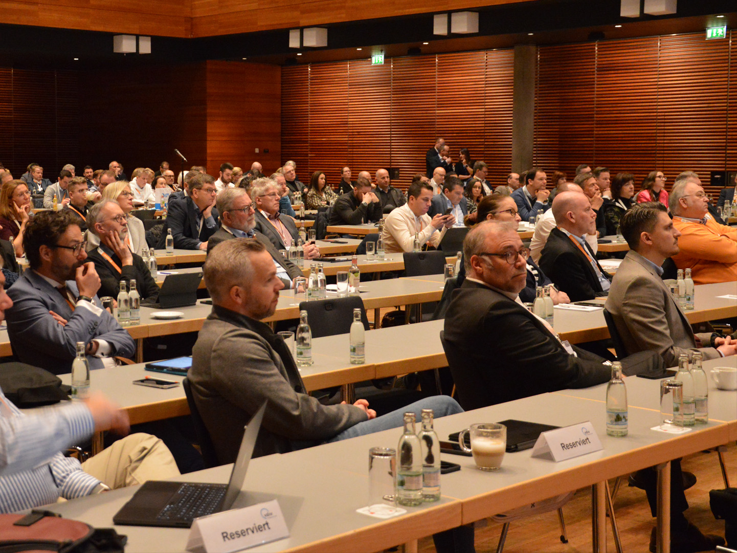 Kongressteilnehmer Immobilienverwalter beim Forum Zukunft in Weimar