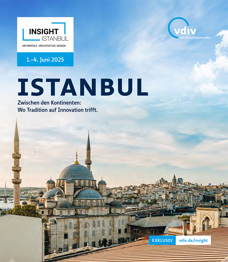 Programm Cover der VDIV Architekturreise Insight Istanbul