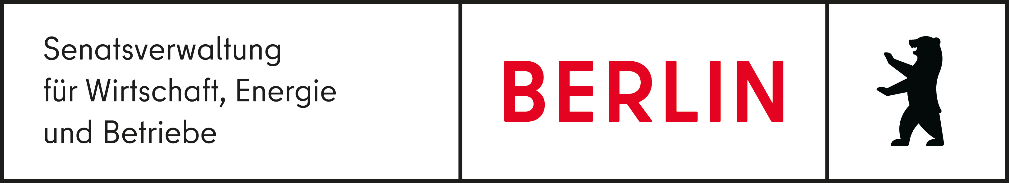 Logo der Senatsverwaltung Berlin - Der Deutsche Verwaltertag ist ein geförderter Kongress
