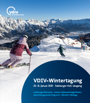 Fachprogramm der VDIV-Wintertagung für Immobilienverwalter