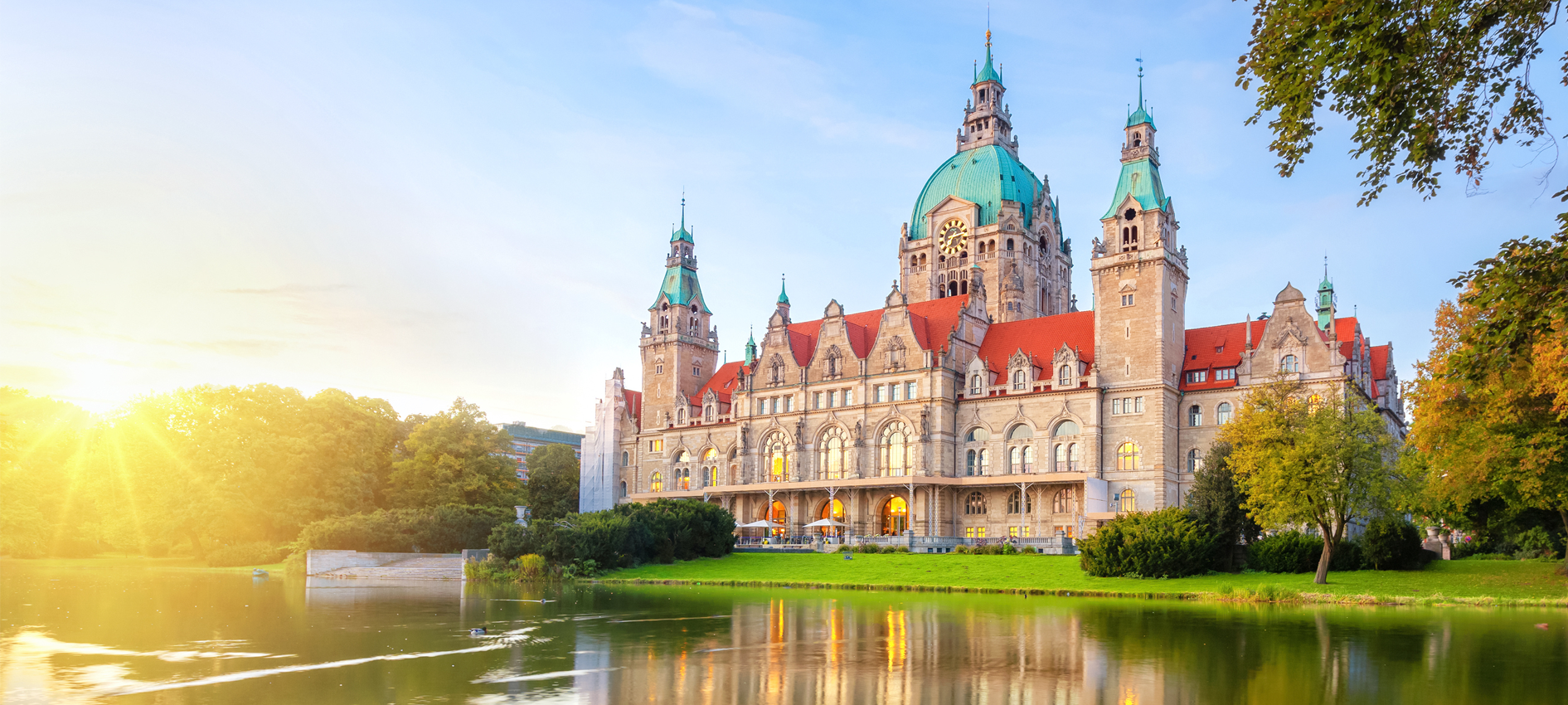 Abendsonne über Hannover beim Frühjahrsforum des VDIV für Immobilienverwalter