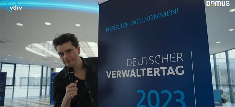 Lutz van der Horst beim Deutschen Verwaltertag 2023 - Der Jahreskongress der Immobilienverwalter