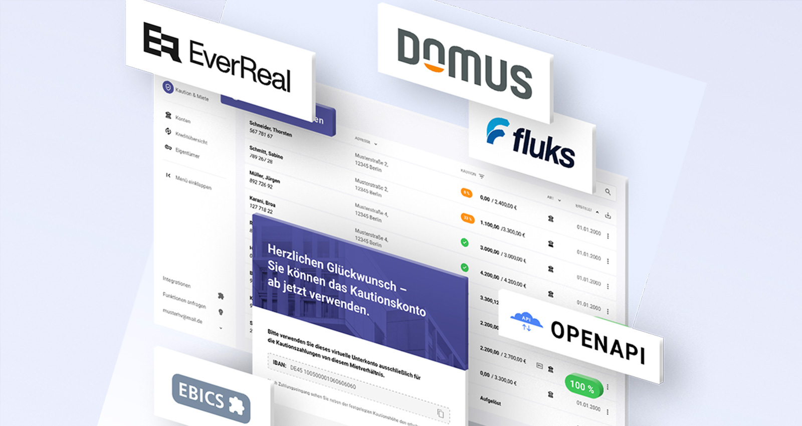 VDIV Advertorials Treuhandkonten Integration verschiedener Anbieter