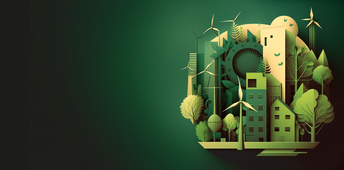 Symbolbild erneuerbare Energien für das Projekt GREEN HOME