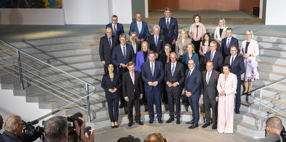Minister Bundeskabinett Gruppenfoto