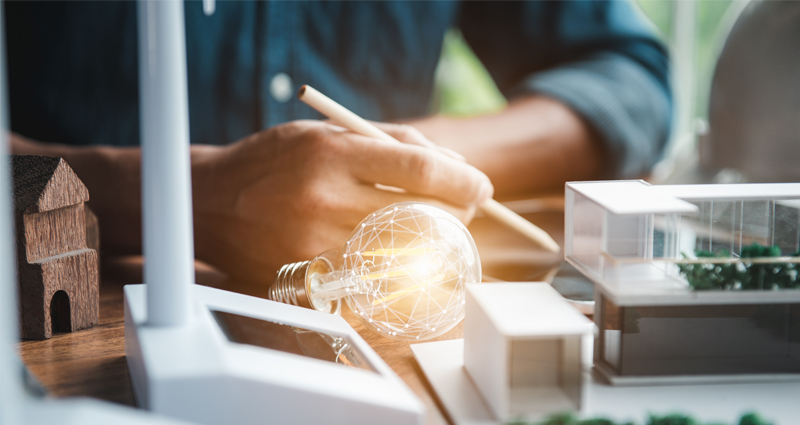 Symbolbild energetische Sanierung